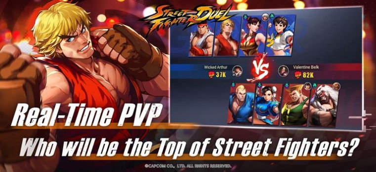 Street Fighter Duel游戏中文手机版图4: