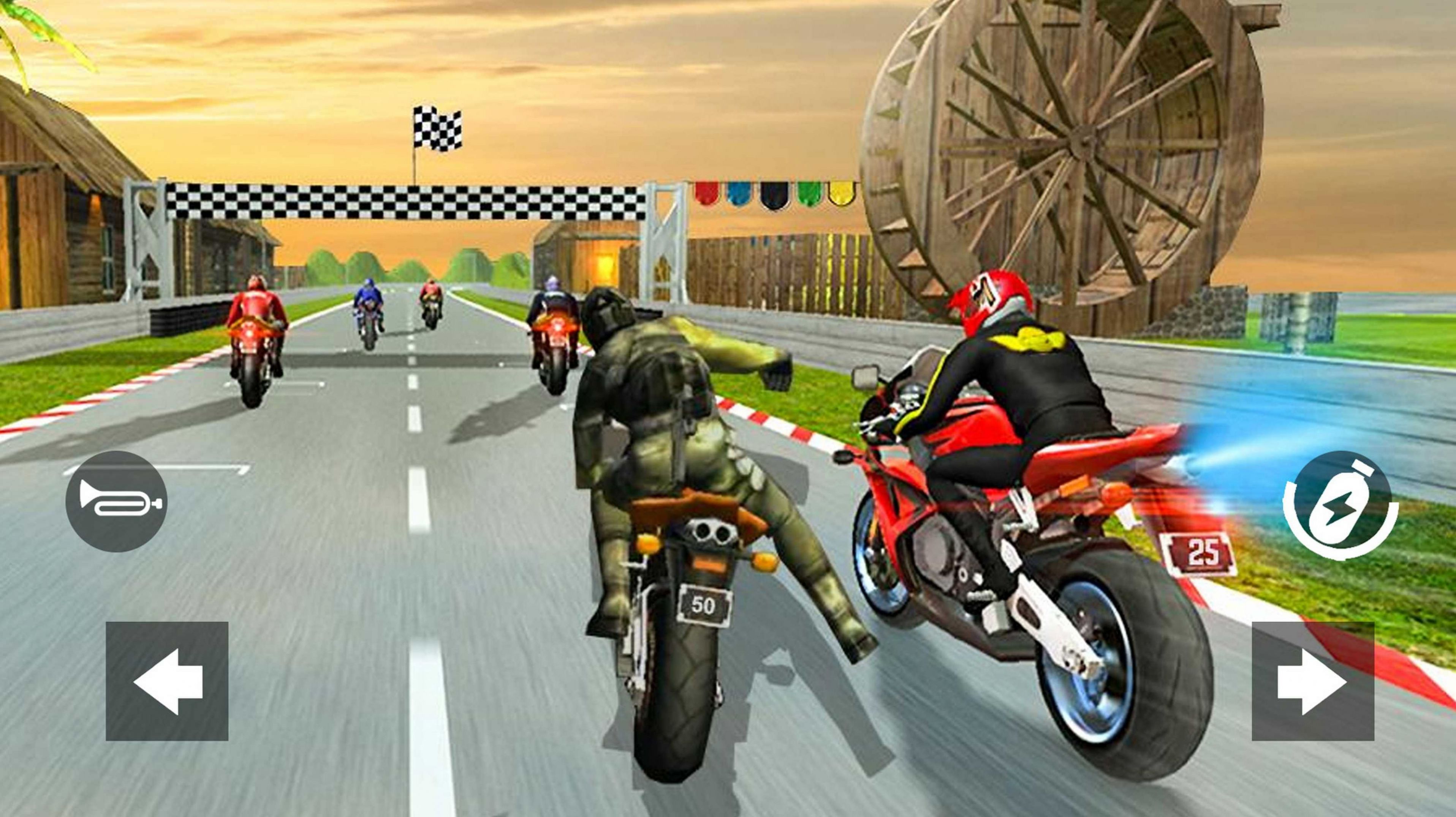 Motorbike Kick Race游戏手机版下载安装图片1