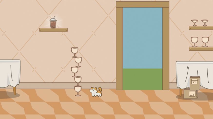 奶茶猫大冒险游戏安卓版图片1