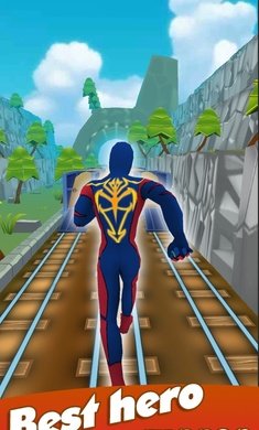 超级英雄奔跑地铁奔跑者游戏下载安装图片1
