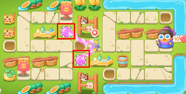 保卫萝卜4纸鸢探春第3关攻略 纸鸢探春第3关图文通关流程