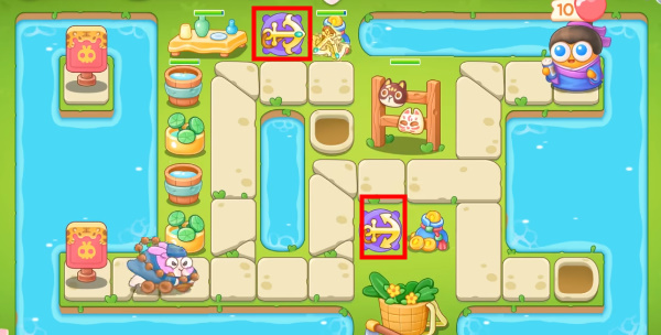 保卫萝卜4纸鸢探春13关攻略 纸鸢探春第13关图文通关流程