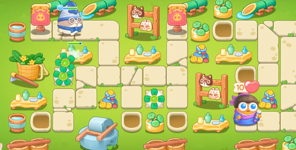 保卫萝卜4纸鸢探春14关攻略 纸鸢探春第14关图文通关解析