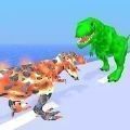 恐龙升级跑3D游戏