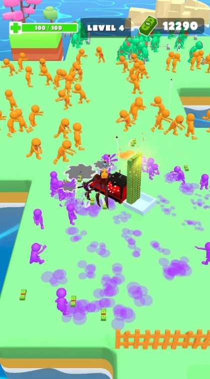 蜘蛛列车僵尸攻击游戏安卓版图片1