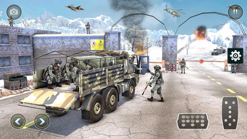 卡车模拟器军队3D游戏中文手机版图片1