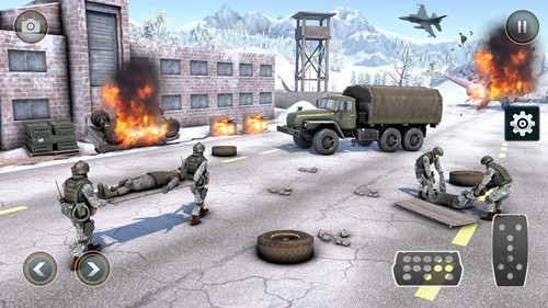 卡车模拟器军队3D游戏中文手机版2