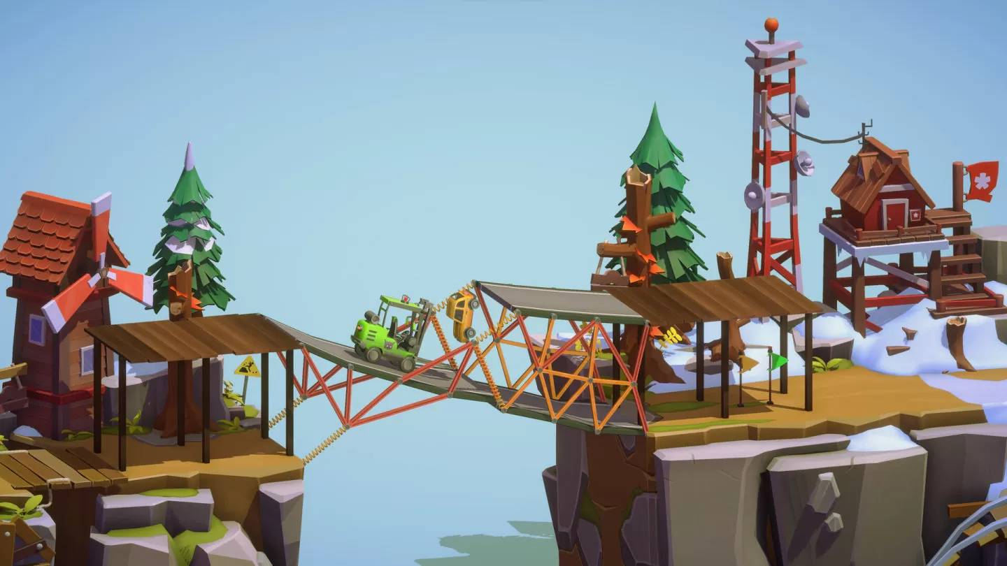 Poly Bridge 3游戏中文手机版（桥梁建造师3）图3: