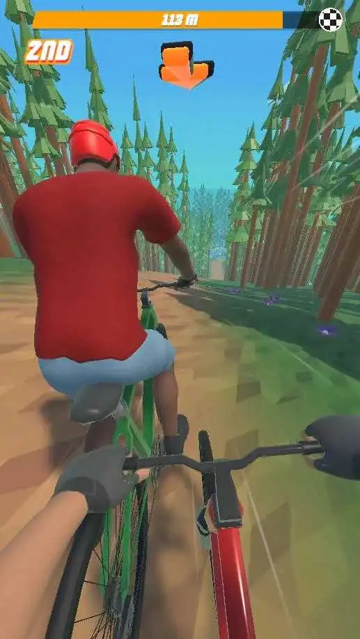自行车山地赛3D游戏官方版图3: