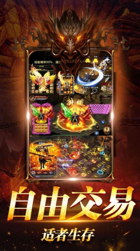 王者国度传奇手游(黑喵游戏)官方手机版图1: