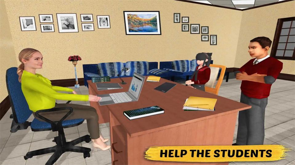 虚拟高中教师模拟器游戏安卓版图3: