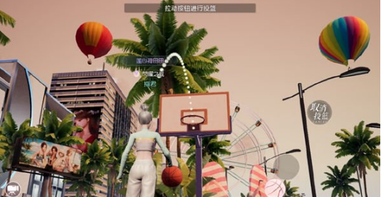 以闪亮之名怎么投篮 篮球场打球投篮攻略