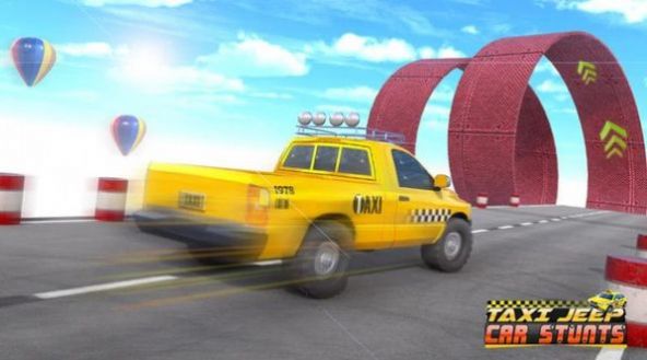 出租车坡道特技赛3D游戏官方版图2: