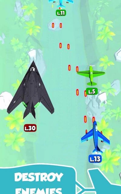 战斗机升级游戏安卓版（Level Up Planes）图1:
