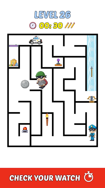 迷宫小偷绘制拼图游戏官方版图3: