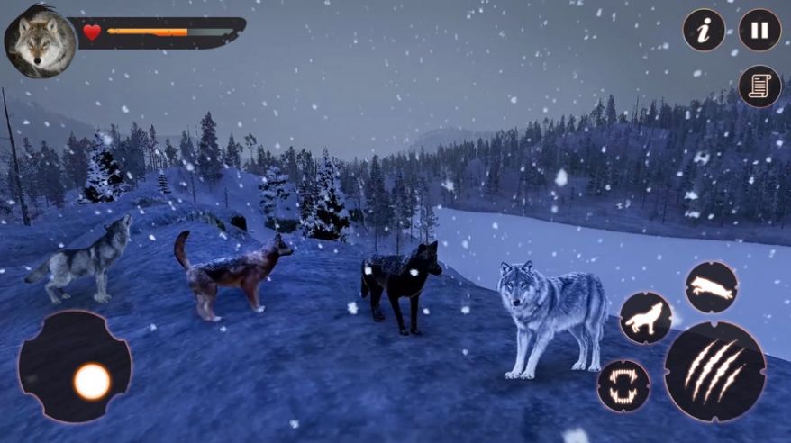 野狼模拟器猎人3D游戏中文手机版图1: