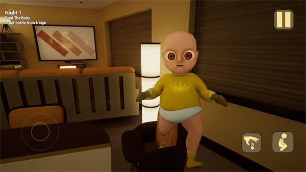 恐怖婴儿黄衣小孩游戏中文手机版图片1