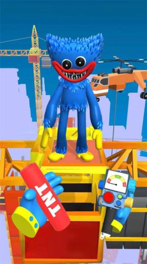 蓝色怪物坠落游戏手机版图片1