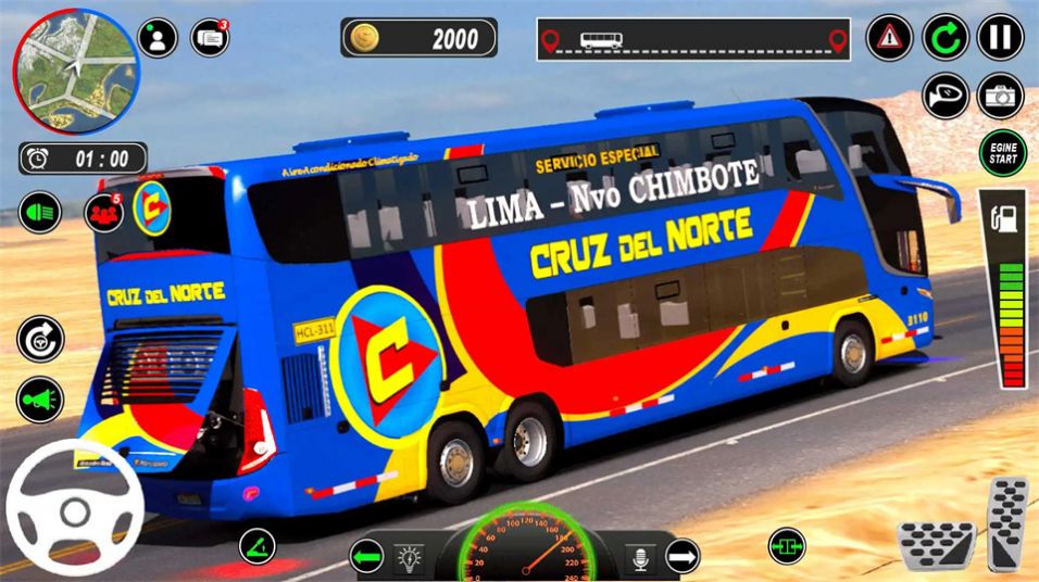 长途客车旅游交通模拟器游戏手机版图片1