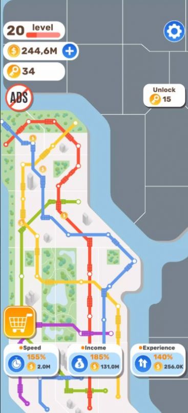 地铁连接列车控制游戏官方正式版图1: