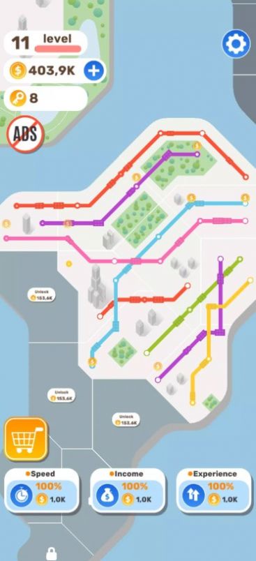 地铁连接列车控制游戏官方正式版图2: