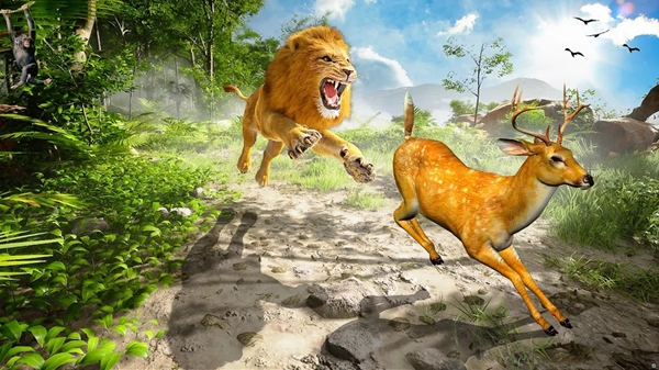 野生工艺动物战斗3D游戏官方版图2:
