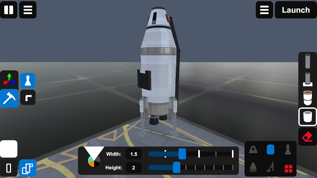 椭圆火箭模拟器游戏官方版图1: