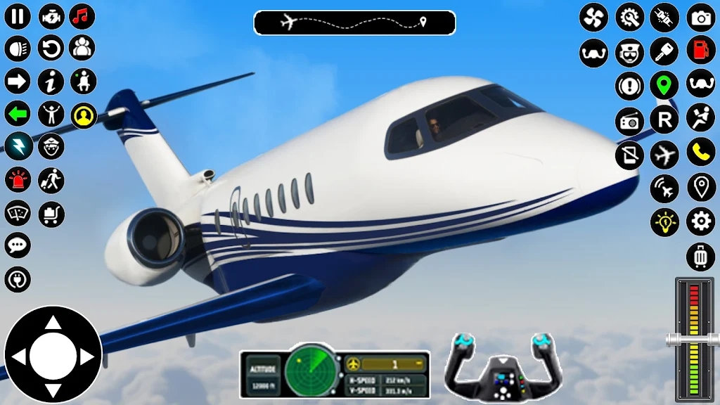 飞行模拟3D飞机游戏官方版截图1: