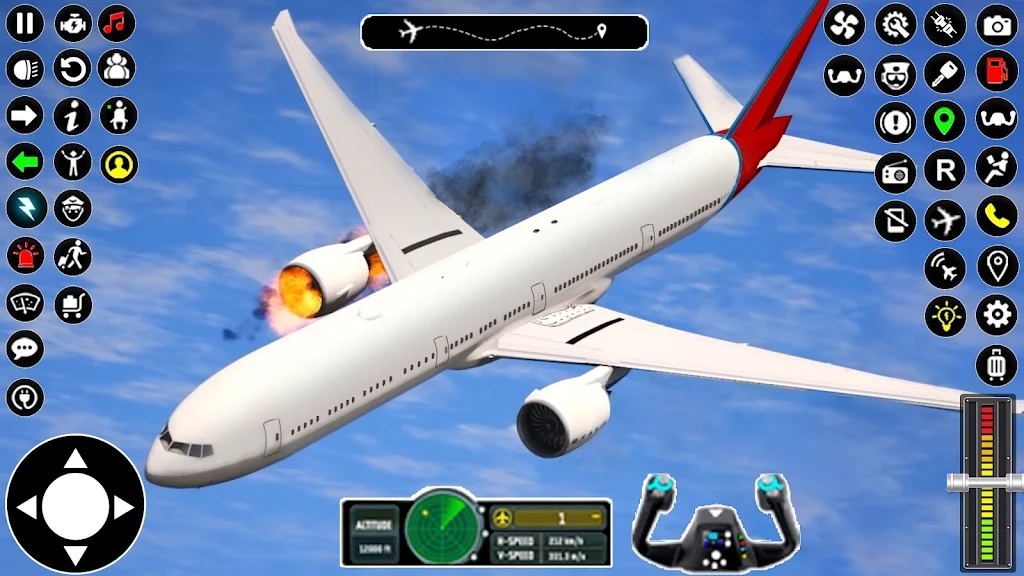 飞行模拟3D飞机游戏官方版截图2: