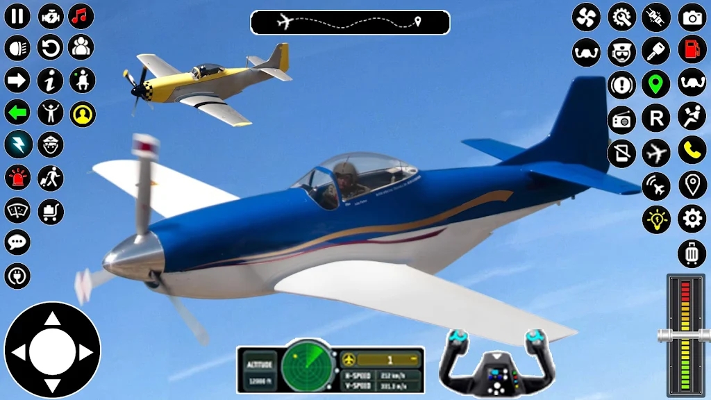 飞行模拟3D飞机游戏官方版截图3: