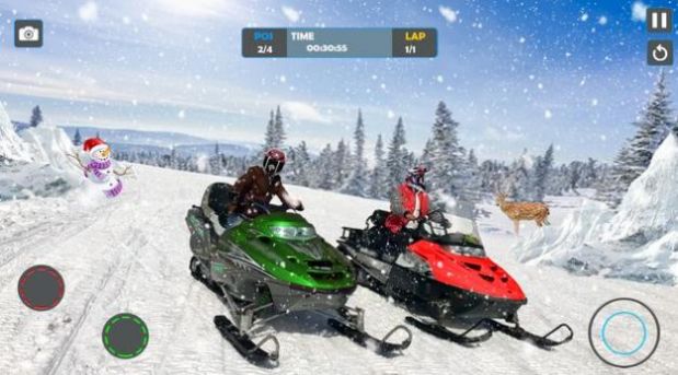 冰上滑雪车比赛游戏官方版图片1