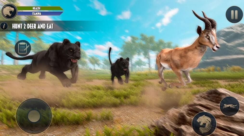 荒野豹动物生活模拟游戏手机官方版版图1: