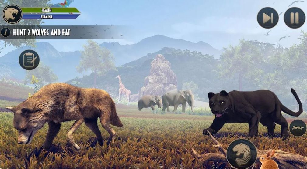 荒野豹动物生活模拟游戏手机官方版版图3: