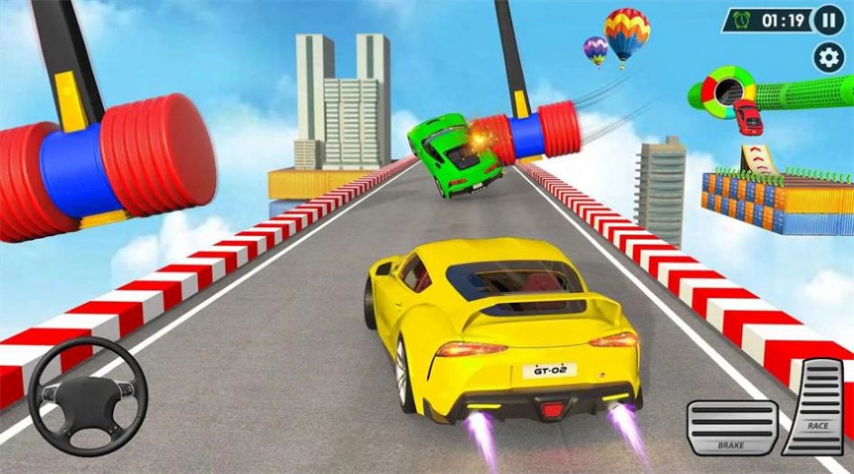GT赛车特技赛车游戏官方手机版图1: