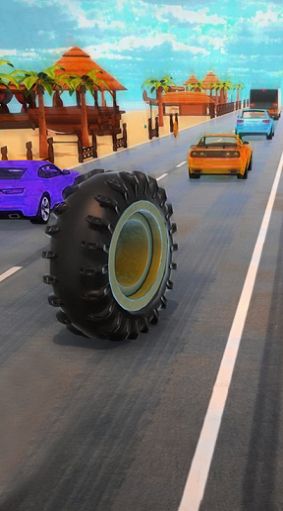 疯狂的轮胎竞速游戏官方版图片1