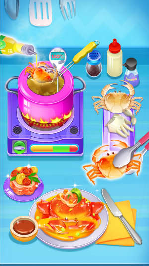美味螃蟹大餐烹饪制作手机版图2
