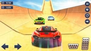 巨型坡道汽车疯狂特技游戏手机版图片1