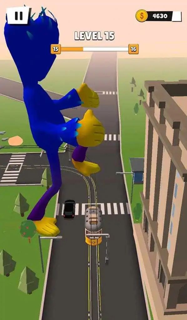 电车狂飙蓝色怪物3D游戏手机版图1: