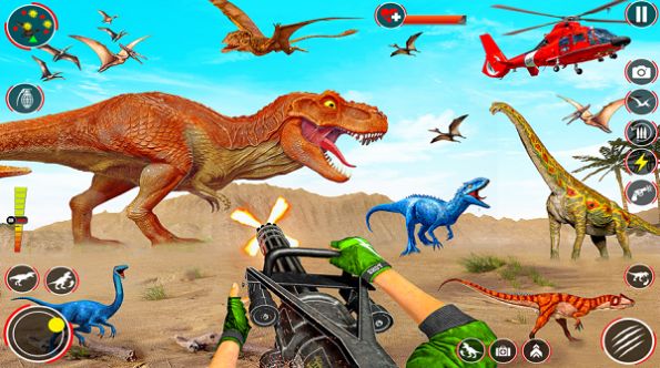 恐龙猎人追逐游戏安卓版截图3: