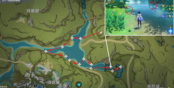 原神月莲在哪里采集 月莲采集路线图一览