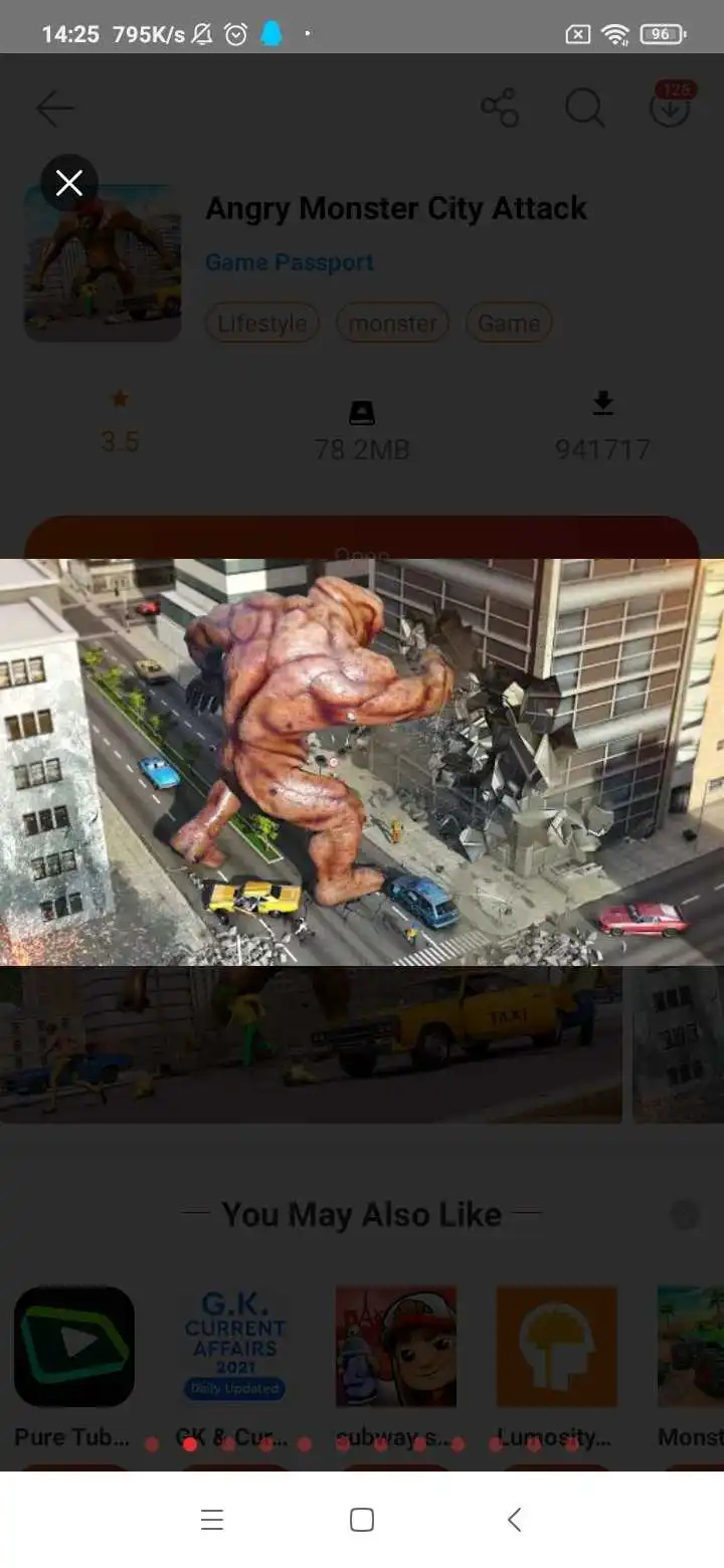 愤怒的怪物攻城游戏手机版图2: