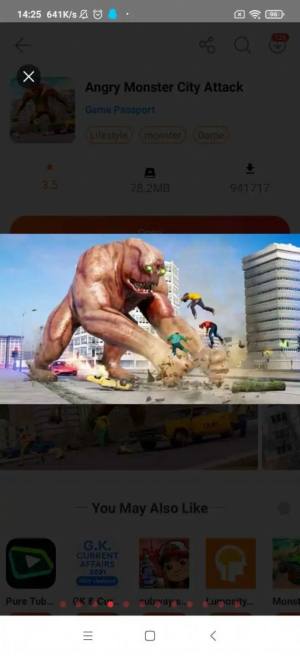 愤怒的怪物城市攻击游戏官方版图片1
