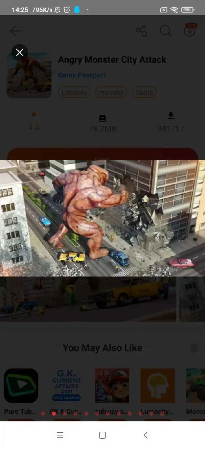 愤怒的怪物城市攻击游戏官方版图3: