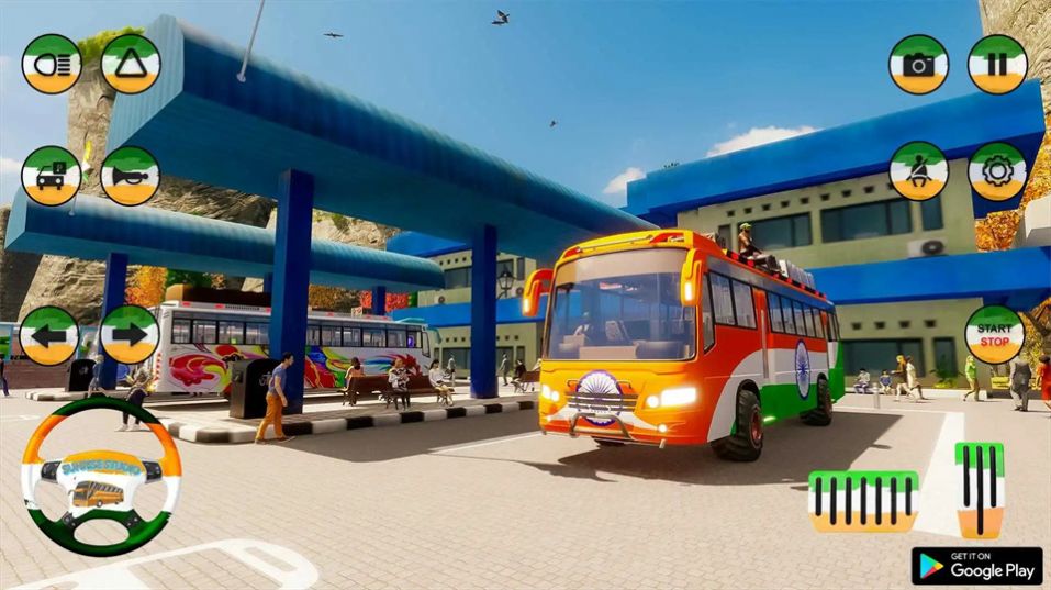 印度公共汽车模拟器游戏中文手机版图2: