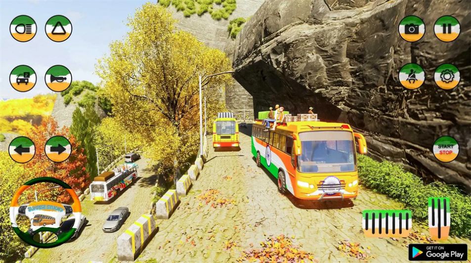 印度公共汽车模拟器游戏中文手机版图1: