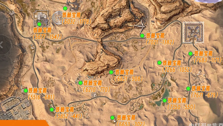 黎明觉醒铁棘箱位置大全 铁棘箱位置坐标路线图