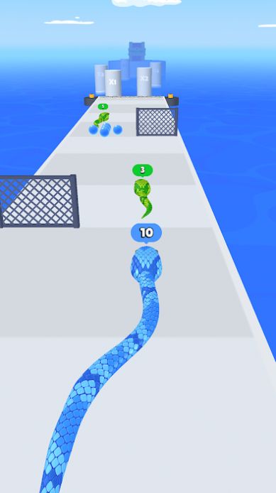 蛇跑步竞赛游戏中文版图3: