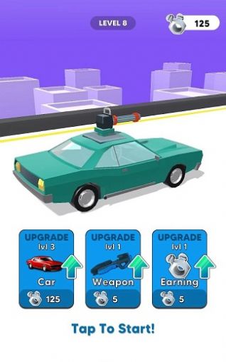 枪战赛车游戏中文版（Shooty Cars）图片1
