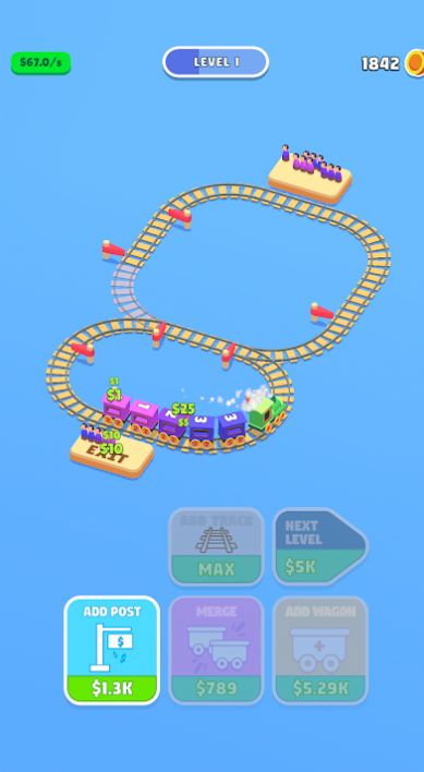 放置列车ASMR游戏官方版图片1