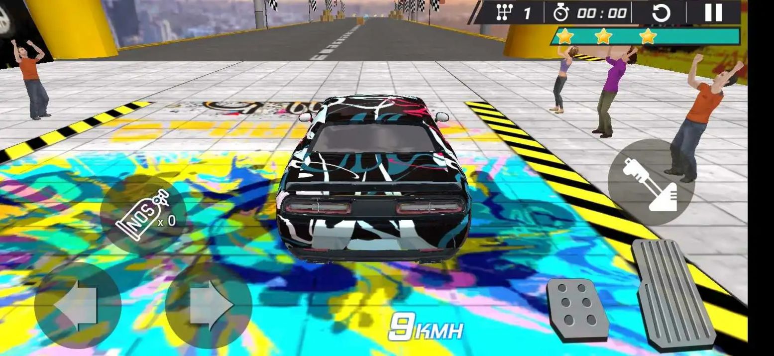 汽车特技大型斜坡车游戏手机版图2:
